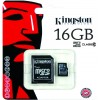 Memoria Micro SD Kingstone 16GB