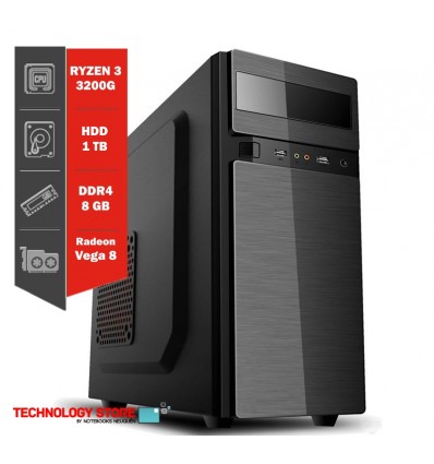 PC GAMER | RYZEN 3 3200G | 8GB DDR4| 240gb |500w | W11
