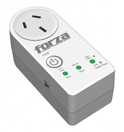 Protector Estabilizador De Voltaje Forza 220v 1500w Blanco