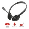 Auriculares Trust Chat Con Microfono Pc Notebook Celular Cable 1.8m