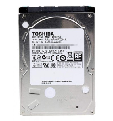 Disco Rigido Toshiba 500gb Mq01abd050 2.5