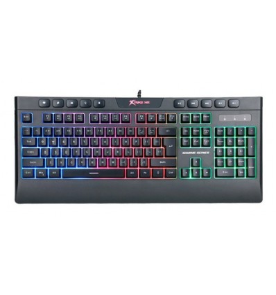 Teclado Gamer Xtrike Me Iluminacion Led Teclas Multimedia kb-508