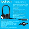 Auricular Usb Headset Logitech H390 Micrófono
