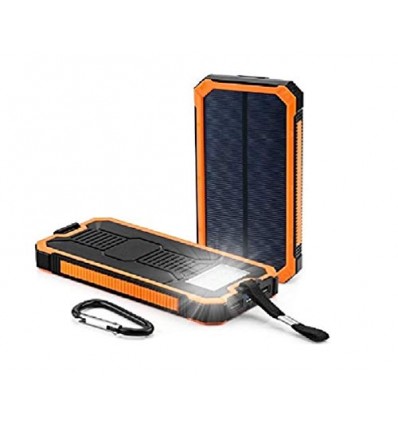 Cargador Portatil Panel Solar Power Bank Linterna Brujula Beston 8000mha