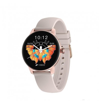 Reloj Xiaomi Imilab Smart Watch W11 Rose Gold+malla Purpura