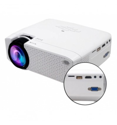 Proyector Kanji 1600 Lumens Hd Wifi Miracast Airplay Hdmi