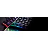 Teclado gamer HyperX Alloy Origins 60 QWERTY Red inglés US color negro con luz RGB