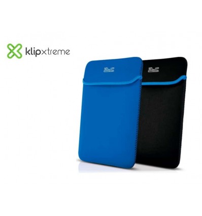FUNDA Klip Xtreme Sleeve Para Notebook 15.6″ reversible Black (KNS-415BL)