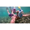 Mascara Snorkel Buceo Cara Full Face Antiparra Soporte Gopro