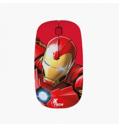 Mouse Inalambrico Marvel Iron Man Xtech