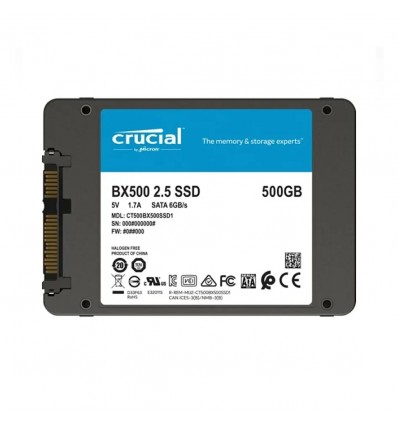 Disco Solido Ssd 500Gb Sata Crucial Bx500