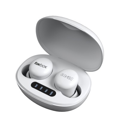 Auriculares TWS Foxbox Sense Blanco