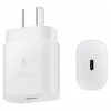 Cargador Adaptador Samsung 25w Sin Cable Carga Rapida Blanco