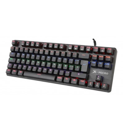 Teclado Mecanico Gamer X-Micro XGK-914 RGB Switch Blue