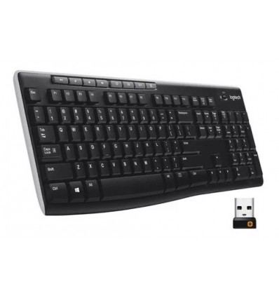 Teclado Inalámbrico Logitech K270 Negro Español