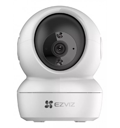 Cámara Seguridad Inalámbrica Wifi Robótica Ezviz 2k/4mpx H6c Color Blanco