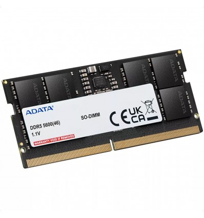 Memoria Sodimm Adata 16gb Ddr5 5600 Mhz Para Notebook