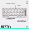 Combo Logitech Pop Icon White