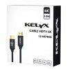 Cable HDMI a HDMI 1.5 Mts 4K Kelyx