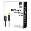 Cable HDMI a HDMI 3 Mts 4K Kelyx
