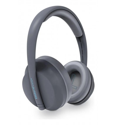 Auriculares Audifonos Inalámbricos Bluetooth Energy System 457564 Hoshi Eco Headset Vincha - Gris