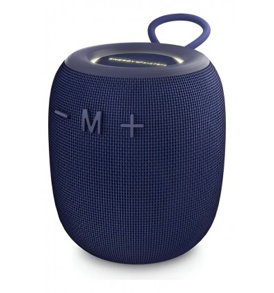 arlante Portatil Mini Energy Sistem Bloom 458295 Inalámbrico Bluetooth Waterproof Ipx6 con Luz Rgb Azul