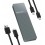 Case Externo Carry Disk P Ssd M.2 Nvme Y Sata Hiksemi Md202 Color Negro
