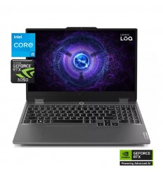 Notebook Lenovo LOQ | Core I5-12450HX | RTX 3050 6GB GDDR6 | 16GB DDR5 | M2 512G |15.6 FHD 144HZ 11S