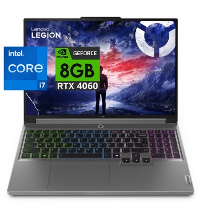 Notebook Lenovo Legion 5 16IRX9, Core I7 13650HX RTX4060 8GB GDDR6 ,16GB DDR5 4800 512GB NVME W11H 16"