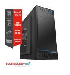 PC Gamer Ryzen 7-5700G | Ram 16 Gb | SSD 500gb |Gabinete Kelyx LC728