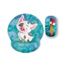 COMBO XTECH MOUSE Y PAD MOUSE inalambrico EDICION MOANA (XTM-DKT4MO)