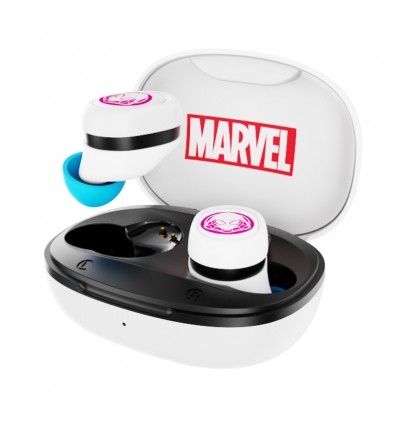 Auricular inalámbrica (TWS) y estuche de carga portátil | Edición Ghost Spider Marvel