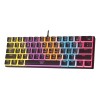 Teclado Gtc Kgg-013 Starlight Mecanico 60% Gamer