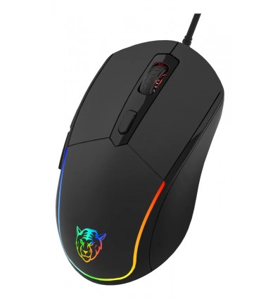 Mouse Gamer Rising Frost Gravity Gtc Usb 6400dpi Pc Notebook Color Negro