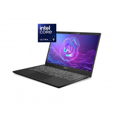 Notebook MSI Modern 15 H AI C2HMG Intel Core Ultra 9 285H 15.6″ 16GB DDR5 512GB NVMe W11 Home