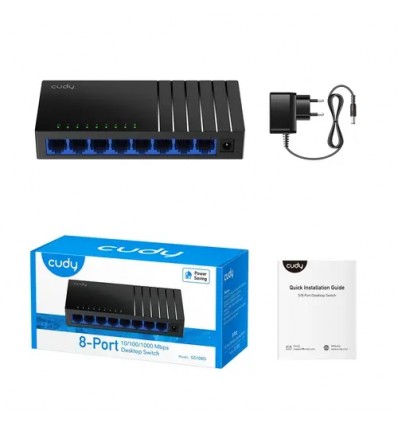 Switch Cudy 8 puertos Gigabit