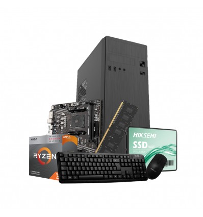 PC GAMER | RYZEN 3 3200G | 8GB DDR4| 240gb |500w | W11