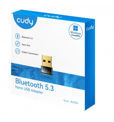 Adaptador nano USB Bluetooth 5.3 Cudy bu530