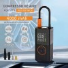Compresor De Aire Portátil 150psi Mini Inflador Eléctrico De Neumaticos Recargable 4000mah