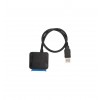 Adaptador Conversor Usb 3.0 A Sata Ssd Discos 2.5 3.5 Fuente