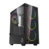 Gabinete Raptor Sentinel TG Mid-Tower RGB Fan x4 w/button control