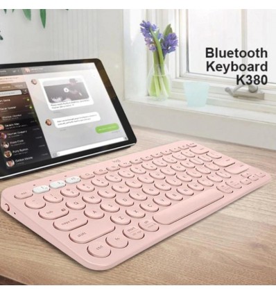 TECLADO LOGITECH PEBBLE KEYS 2 K380S BLUETOOTH/WIRELESS SP WHITE