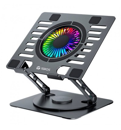 Soporte Notebook Cooler Multi 3 en 1 Teros TE7132N