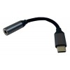 Adaptador Tipo C Macho A Audio Mini Jack Hembra 3.5mm
