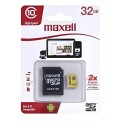 Memoria Micro Sd 32 Gb maxell Con Adaptador