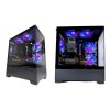 Gabinete SENTEY H30 ARGB-BLACK (+5 Fan ARGB) Negro