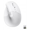 Mouse Logitech Lift Inalámbrico Ergonómico Sensor Óptico Blanco