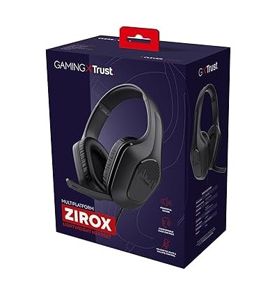 Auricular Gaming Trust Zirox Multiplataform