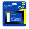 Disco Solido Ssd Adata 256gb Asu650 520/450mbps 3dnand 2.5