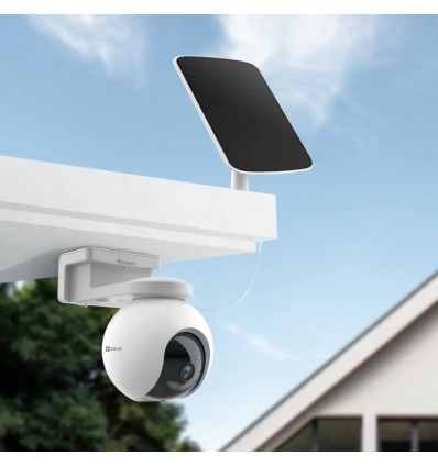 Kit Ezviz Camara Seguridad HB8 2k 360 Bateria Wifi + Panel Solar 6w